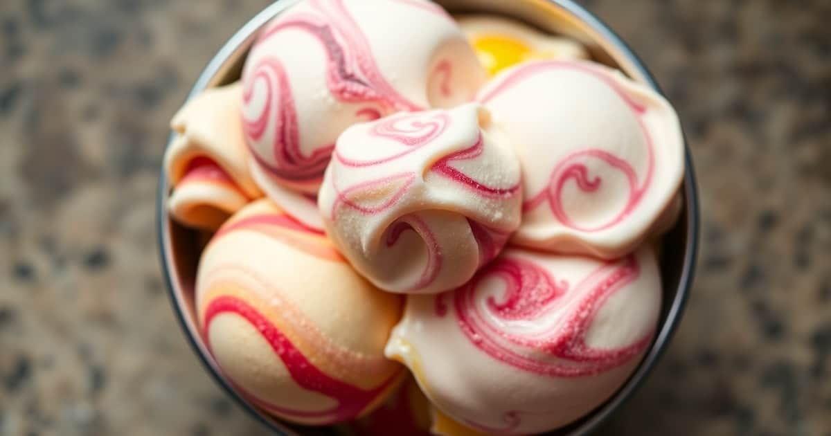 Faire de la crème glacée à la turbine : le guide complet pas à pas : gros plan