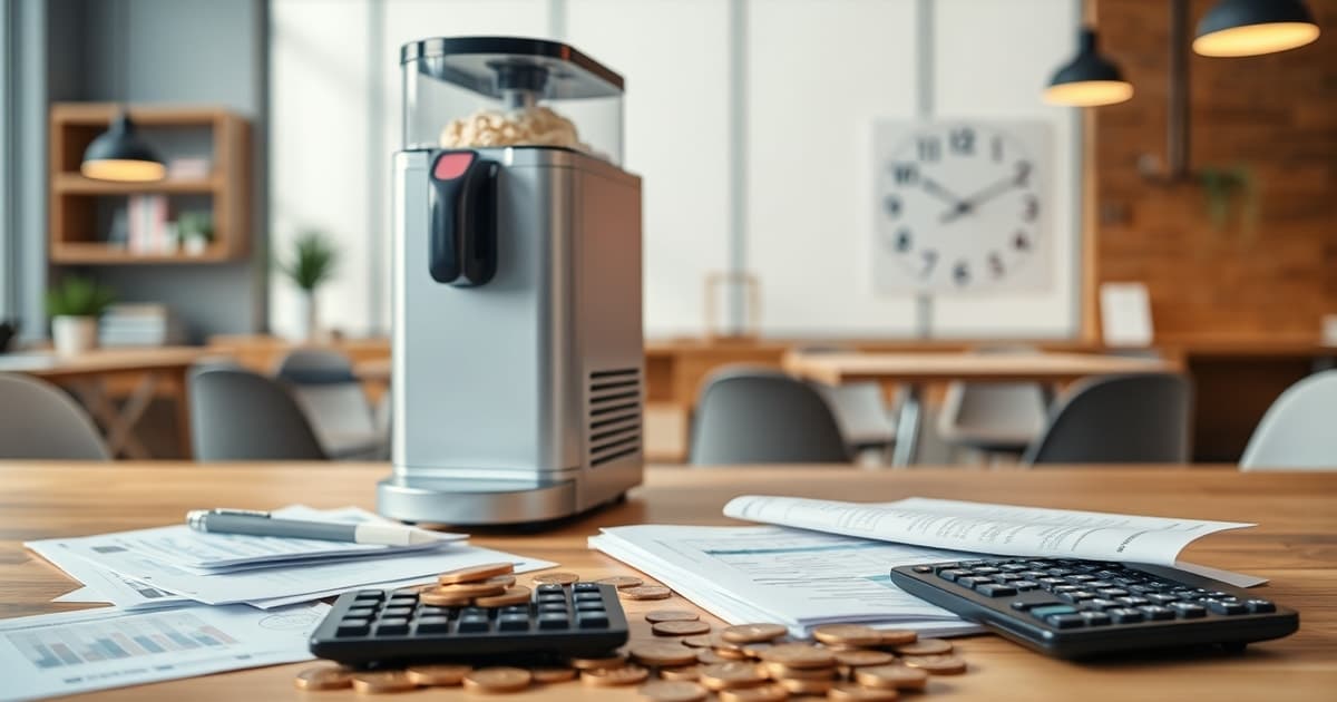 Faire de la crème glacée à la turbine : le guide complet pas à pas : gros plan sur la turbine à glace