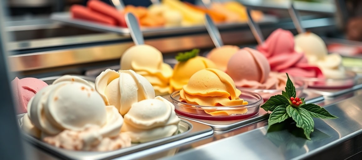 Faire de la crème glacée à la turbine : le guide complet pas à pas : gros plan