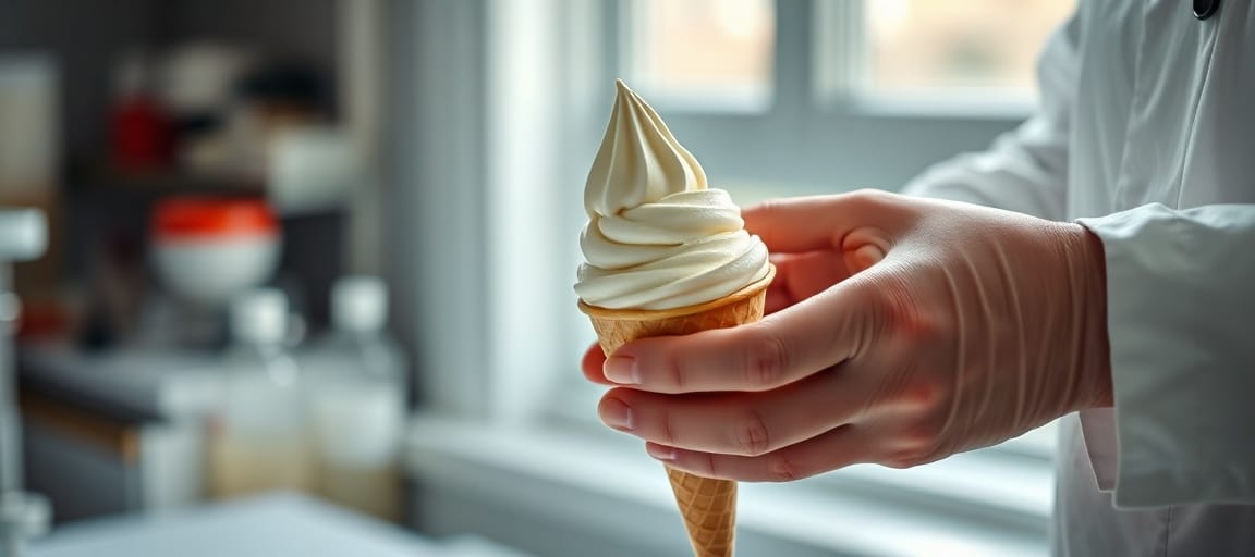 Le foisonnement : combien d'air dans votre glace : en pratique au laboratoire
