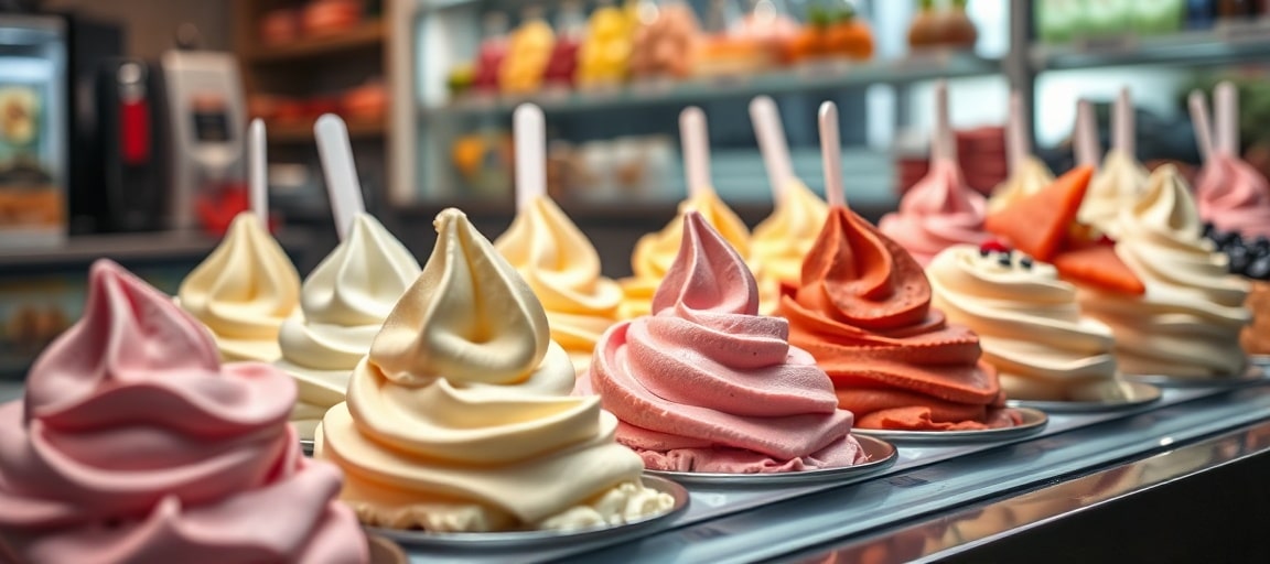 Le foisonnement : combien d'air dans votre glace : gros plan