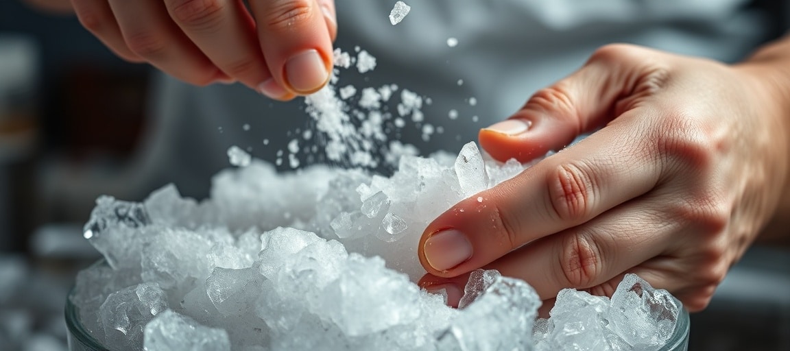 Le foisonnement : combien d'air dans votre glace : en pratique au laboratoire