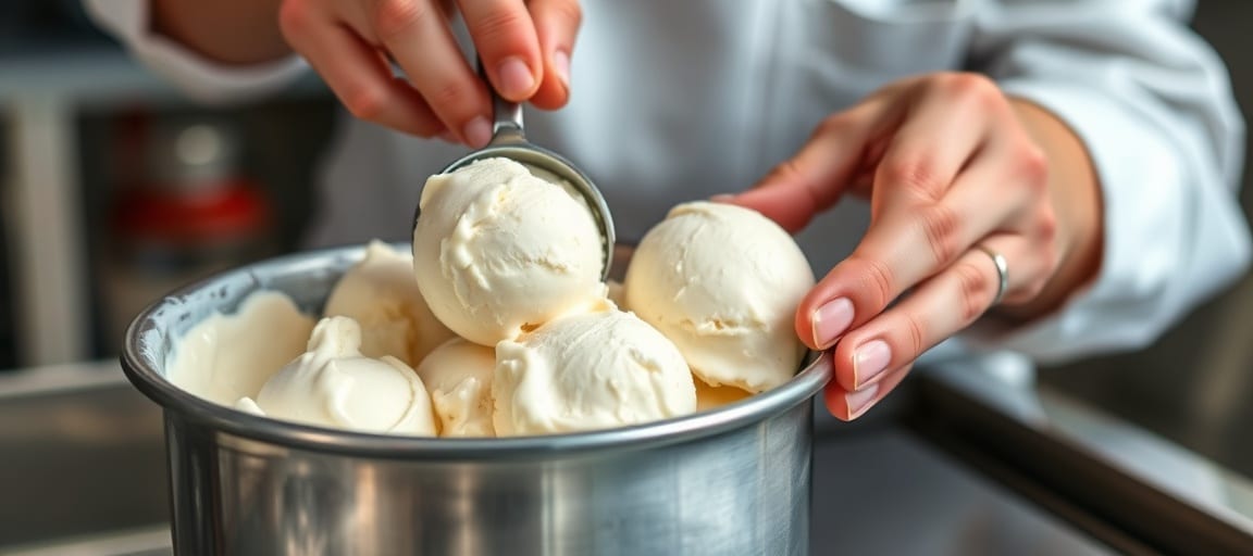 Le foisonnement : combien d'air dans votre glace