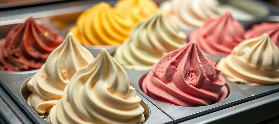 Quelle turbine à glace choisir selon votre production quotidienne : gros plan