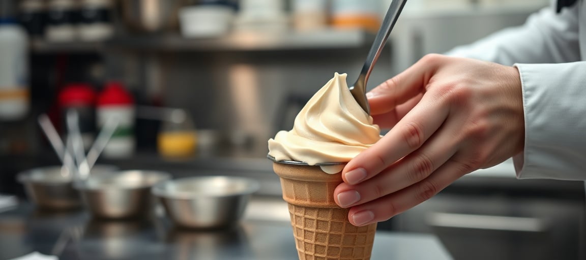 Quelle turbine à glace choisir selon votre production quotidienne : gros plan