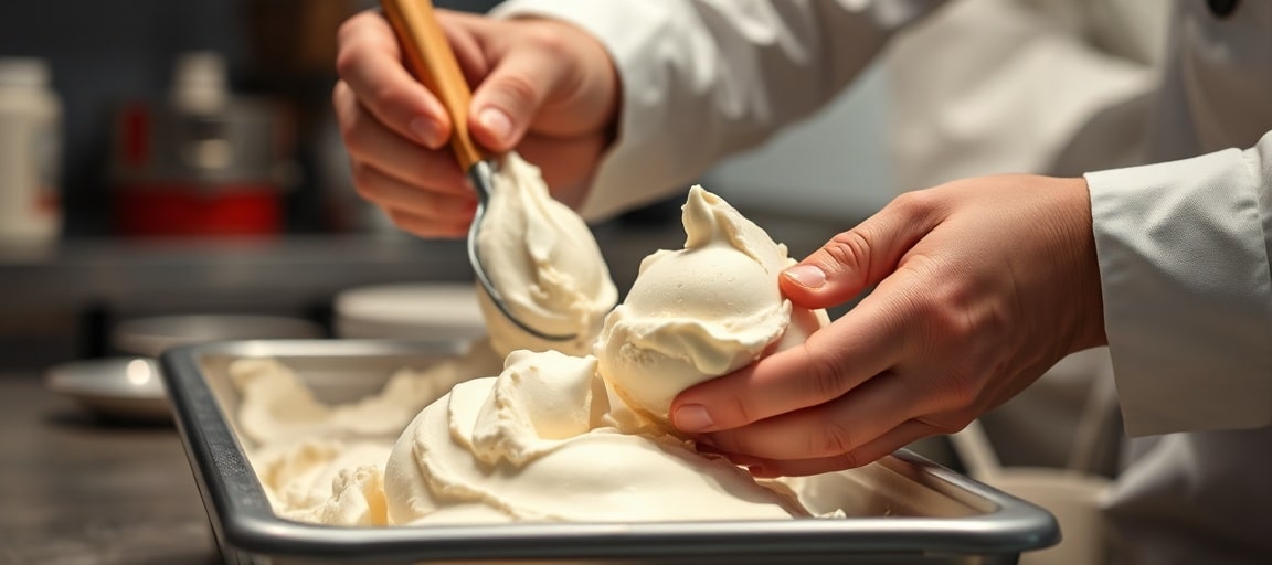 Quelle turbine à glace choisir selon votre production quotidienne : gros plan