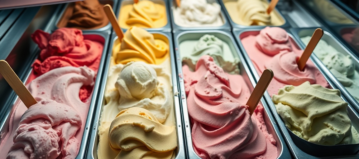Quelle turbine à glace choisir selon votre production quotidienne : gros plan