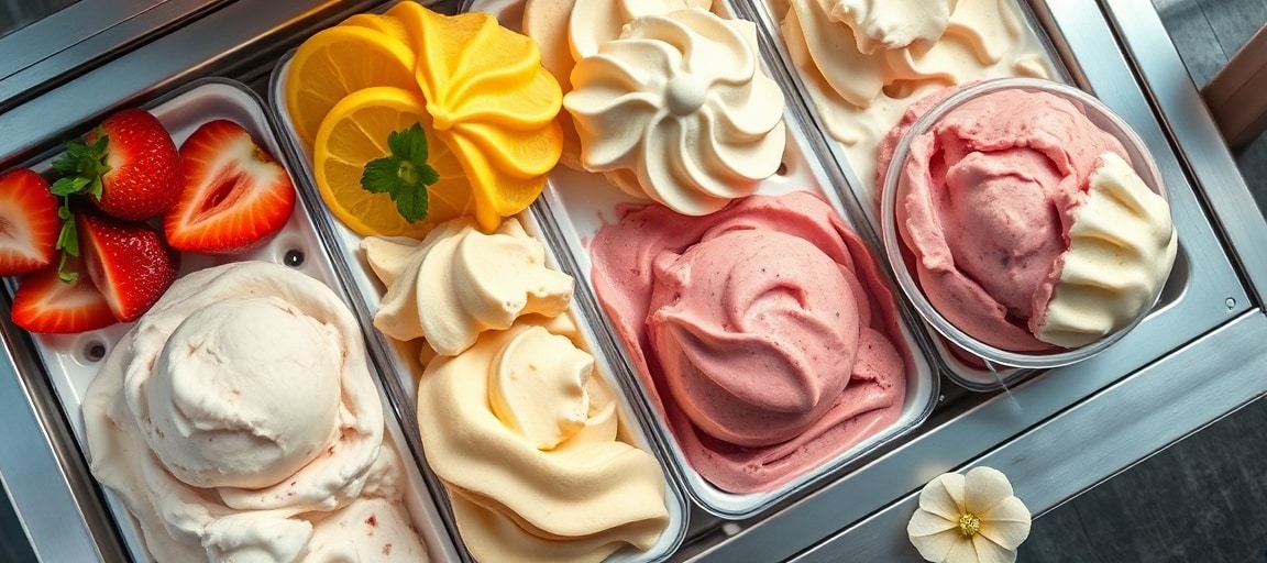 Quelle turbine à glace choisir selon votre production quotidienne : gros plan